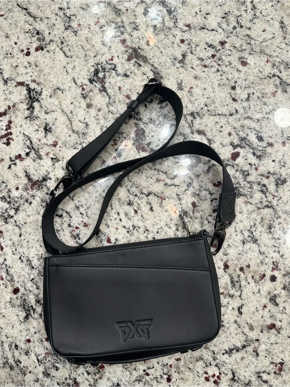 PXG Parsons Xtreme Golf Black Crossbody Bag - Sleek & Versatile